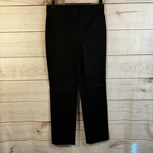 DKNY Black Slim Leg Ankle Length Trousers Size 6